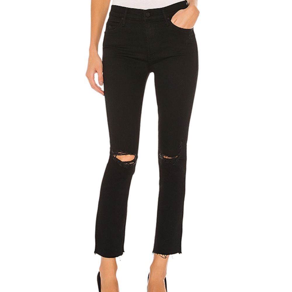 Mother Denim Black Jeans